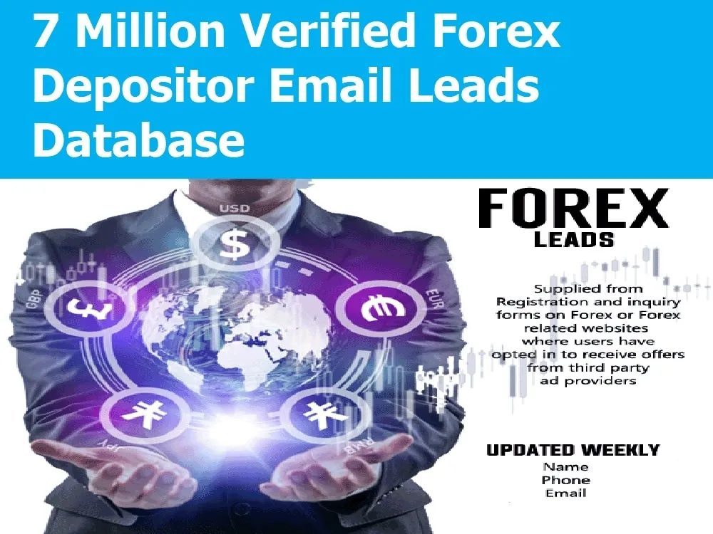 Give You 7 Million Verified Forex Traders Email Leads Database