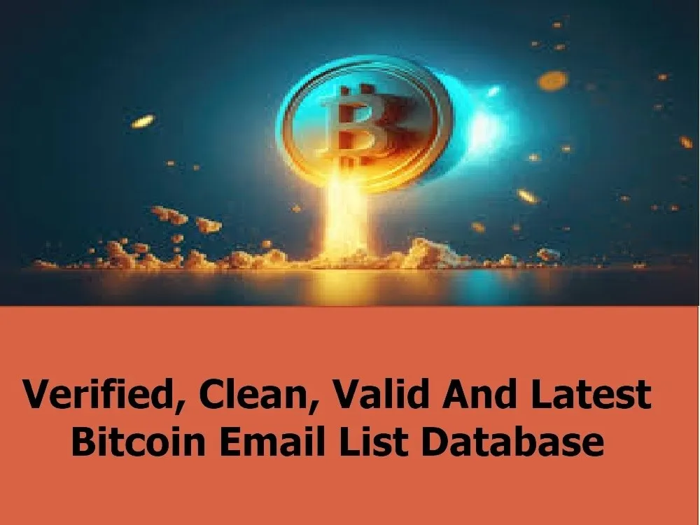 Give You 10 Million USA Cryptocurrency Bitcoin Trading Users Email List