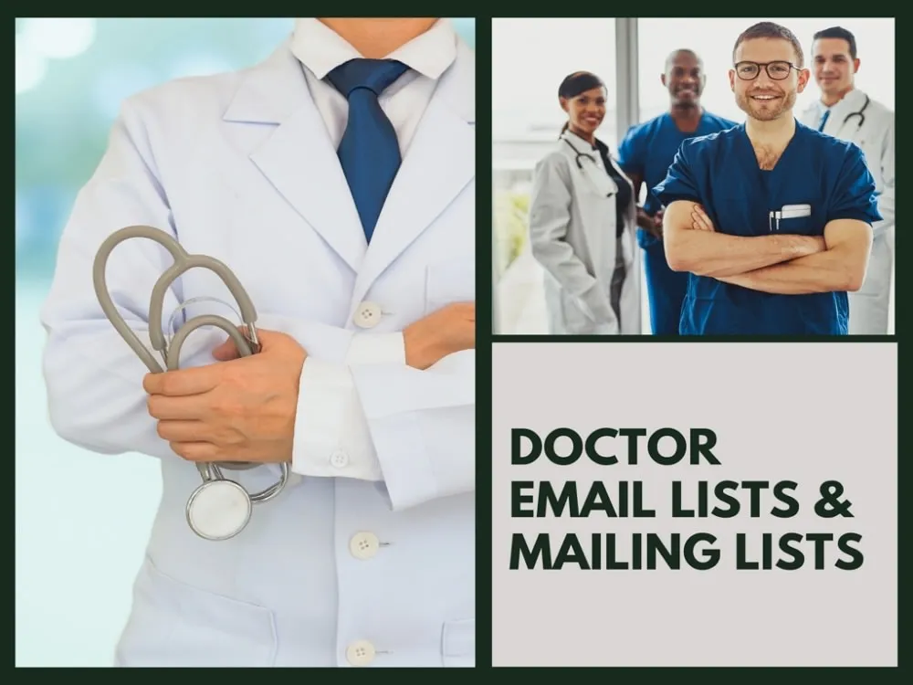 Provide You 1,200,000 Valid And Verified USA Doctors Email Leads Database