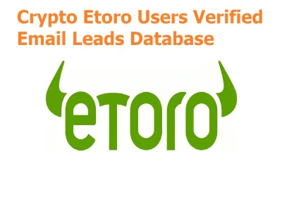 Provide You With Over 1 Million Gemini and Etoro Users Email Leads Database