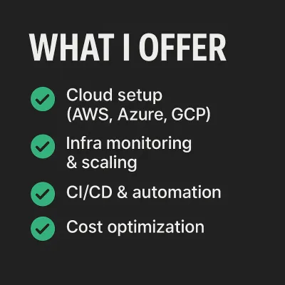 I will automate your DevOps pipeline, manage AWS, Huawei cloud, and build full-stack web apps