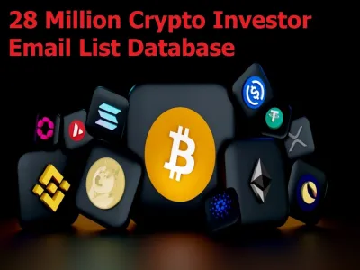 Give You 28 Million Crypto Investors Email List Database 