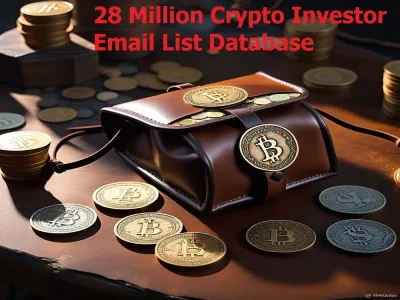 Give You 28 Million Crypto Investors Email List Database 