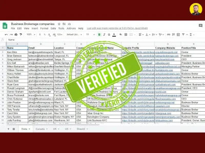 I will export a Targeted B2B Email List for Lead Generation for Email Marketing