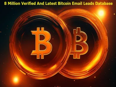 Give You 8 Million Verified And Latest Bitcoin Email Leads Database