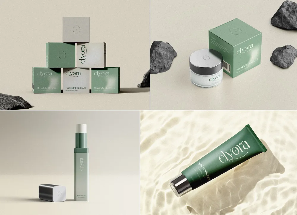 Elyora: Luxurious Skincare Branding